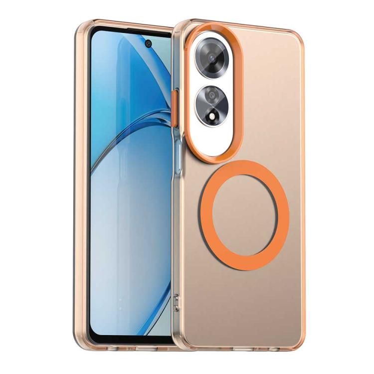 Candy Magsafe PC Hybrid TPU Phone Case, For OPPO Reno12 Pro Global, For OPPO Reno12 Global, For OPPO A60 Global, For OPPO K12 5G, For OPPO Find X8 Pro 5G