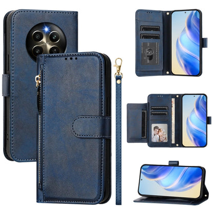 Multi-Card Slots Zipper Wallet Leather Phone Case, For Realme 14 / 14T 5G, For Realme P3 Ultra 5G, For Realme P3 5G / Realme Neo7x, For Realme 14 Pro+, For Realme GT 7 Pro, For Realme C63 5G Global, For Realme Note 60 4G Global / C61 India             ...
