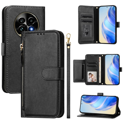 Multi-Card Slots Zipper Wallet Leather Phone Case, For Realme 14 / 14T 5G, For Realme P3 Ultra 5G, For Realme P3 5G / Realme Neo7x, For Realme 14 Pro+, For Realme GT 7 Pro, For Realme C63 5G Global, For Realme Note 60 4G Global / C61 India             ...
