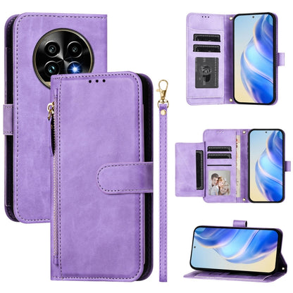 Multi-Card Slots Zipper Wallet Leather Phone Case, For Realme 14 / 14T 5G, For Realme P3 Ultra 5G, For Realme P3 5G / Realme Neo7x, For Realme 14 Pro+, For Realme GT 7 Pro, For Realme C63 5G Global, For Realme Note 60 4G Global / C61 India             ...