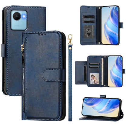 Multi-Card Slots Zipper Wallet Leather Phone Case, For Realme 11 5G Global / 11x 5G / C67 India, For Realme 11 4G Global, For Realme GT3 / GT5 240W, For Realme Narzo 60 Pro, For Realme C65 4G Global, For Realme C55 4G Global / Narzo N55                ...