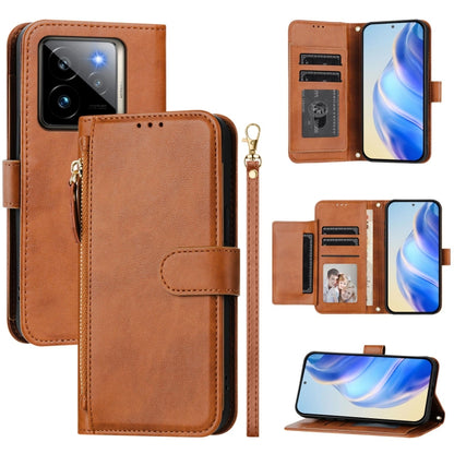Multi-Card Slots Zipper Wallet Leather Phone Case, For Realme 14 / 14T 5G, For Realme P3 Ultra 5G, For Realme P3 5G / Realme Neo7x, For Realme 14 Pro+, For Realme GT 7 Pro, For Realme C63 5G Global, For Realme Note 60 4G Global / C61 India             ...