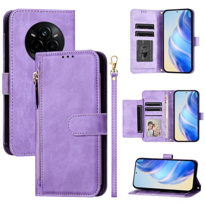 Multi-Card Slots Zipper Wallet Leather Phone Case, For Realme P4 Power 5G, For Realme Note 80 4G, For Realme C83 5G / C85 5G / 15x 5G India, For Realme 16 5G, For Realme 16 Pro+ 5G, For Realme 16 Pro 5G, For Realme Note 70 4G / Note 70T 4G / C71 4G    ...