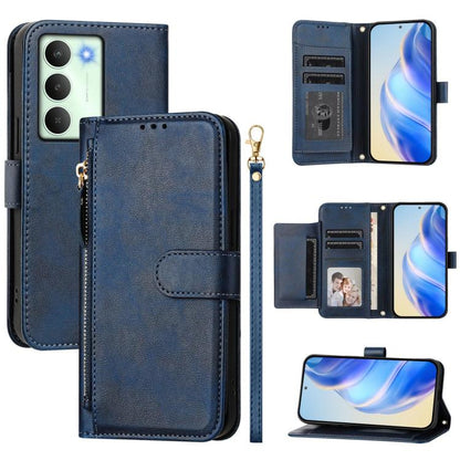 Multi-Card Slots Zipper Wallet Leather Phone Case, For Realme P4 Power 5G, For Realme Note 80 4G, For Realme C83 5G / C85 5G / 15x 5G India, For Realme 16 5G, For Realme 16 Pro+ 5G, For Realme 16 Pro 5G, For Realme Note 70 4G / Note 70T 4G / C71 4G    ...