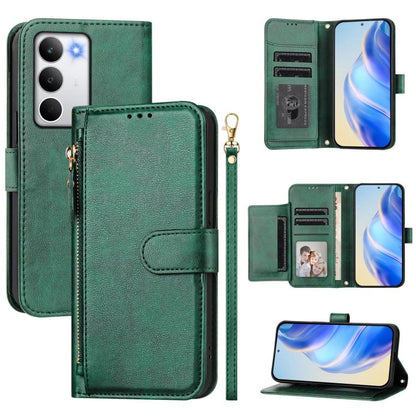 Multi-Card Slots Zipper Wallet Leather Phone Case, For Realme P4 Power 5G, For Realme Note 80 4G, For Realme C83 5G / C85 5G / 15x 5G India, For Realme 16 5G, For Realme 16 Pro+ 5G, For Realme 16 Pro 5G, For Realme Note 70 4G / Note 70T 4G / C71 4G    ...