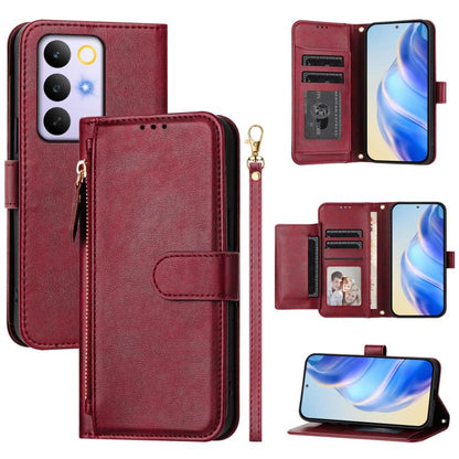 Multi-Card Slots Zipper Wallet Leather Phone Case, For Realme P4 Power 5G, For Realme Note 80 4G, For Realme C83 5G / C85 5G / 15x 5G India, For Realme 16 5G, For Realme 16 Pro+ 5G, For Realme 16 Pro 5G, For Realme Note 70 4G / Note 70T 4G / C71 4G    ...