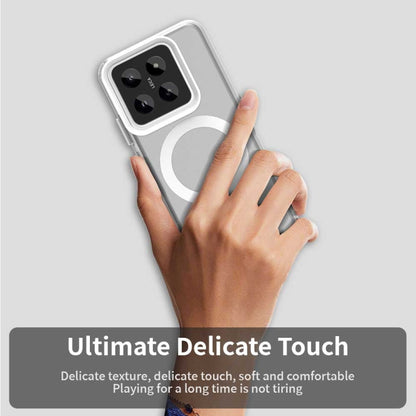 Candy Magsafe PC Hybrid TPU Phone Case, For Xiaomi 14 Pro, For Xiaomi 14, For Xiaomi Poco X5 Pro 5G