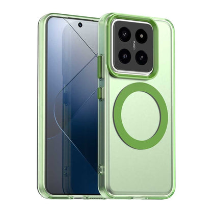 Candy Magsafe PC Hybrid TPU Phone Case, For Xiaomi 14 Pro, For Xiaomi 14, For Xiaomi Poco X5 Pro 5G
