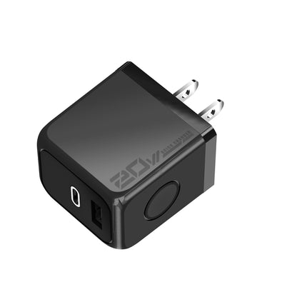 M167 PD 20W Type-C and USB QC 3.0 Fast Charger, EU Plug, US Plug