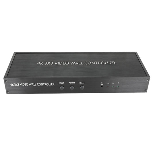 NK-BT88 4K 3x3 HDMI Video Wall Controller Multi-screen Splicing Processor with Remote Controller, UK Plug, US Plug