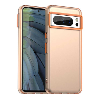 Candy PC Hybrid TPU Shockproof Phone Case, For Google Pixel 10 Pro XL, For Google Pixel 10 / 10 Pro, For Google Pixel 9a, For Google Pixel 9 Pro XL, For Google Pixel 9 Pro, For Google Pixel 8a, For Google Pixel 8 Pro, For Google Pixel 8