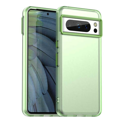 Candy PC Hybrid TPU Shockproof Phone Case, For Google Pixel 10 Pro XL, For Google Pixel 10 / 10 Pro, For Google Pixel 9a, For Google Pixel 9 Pro XL, For Google Pixel 9 Pro, For Google Pixel 8a, For Google Pixel 8 Pro, For Google Pixel 8