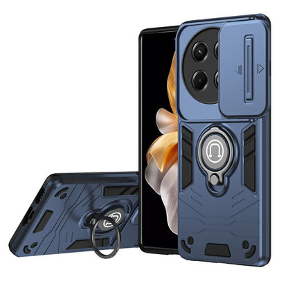 Camshield Ring Holder Phone Case, For Tecno Pova Slim 5G / Spark Slim 4G, For Tecno Pop 10, For Tecno Camon 40 Pro 4G, For Tecno Camon 30S, For Tecno Spark 30 Pro, For Tecno Spark 30 4G, For Tecno Spark Go 2025 / Spark Go 1, For Tecno Pova 6 Neo 4G    ...