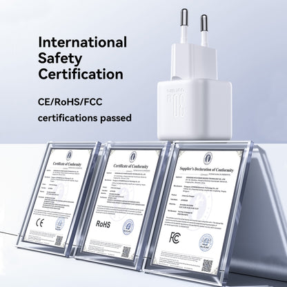 JOYROOM JR-TCG15 30W GaN USB-C / Type-C Port Mini Charger, EU Plug, UK Plug