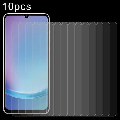 10pcs 0.26mm 9H 2.5D Tempered Glass Film, For Galaxy A08 4G, For Galaxy A08 5G, For Galaxy A18 4G, For Galaxy A18 5G, For Galaxy M47 5G, For Galaxy Buddy5 5G, For Galaxy F07e 4G, For Samsung Galaxy M17e 5G, For Samsung Galaxy F07 4G                    ...