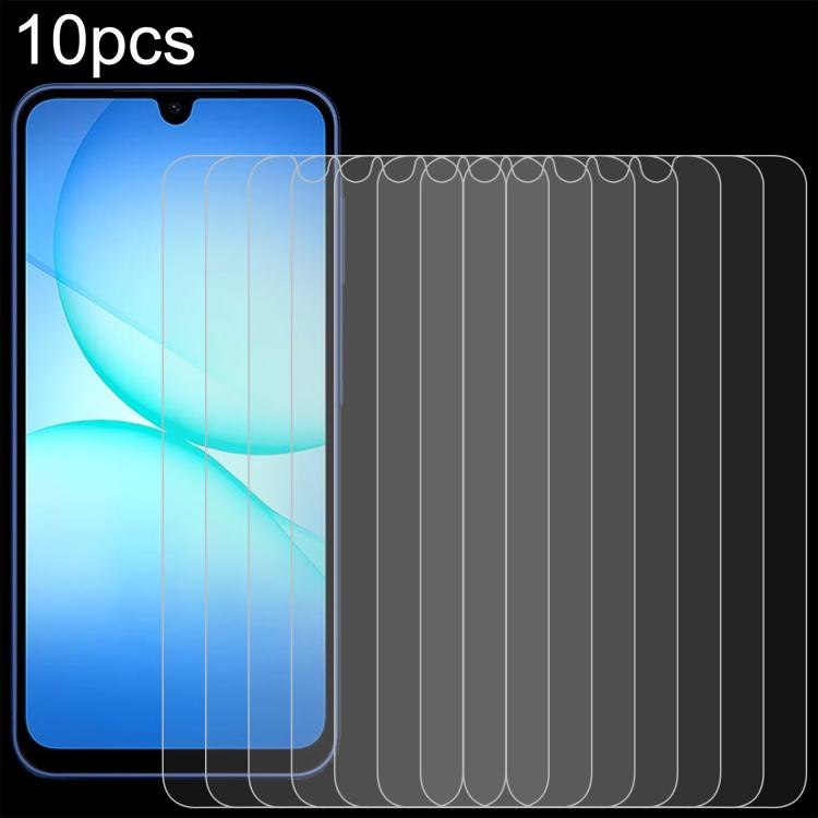 10pcs 0.26mm 9H 2.5D Tempered Glass Film, For Galaxy A08 4G, For Galaxy A08 5G, For Galaxy A18 4G, For Galaxy A18 5G, For Galaxy M47 5G, For Galaxy Buddy5 5G, For Galaxy F07e 4G, For Samsung Galaxy M17e 5G, For Samsung Galaxy F07 4G                    ...
