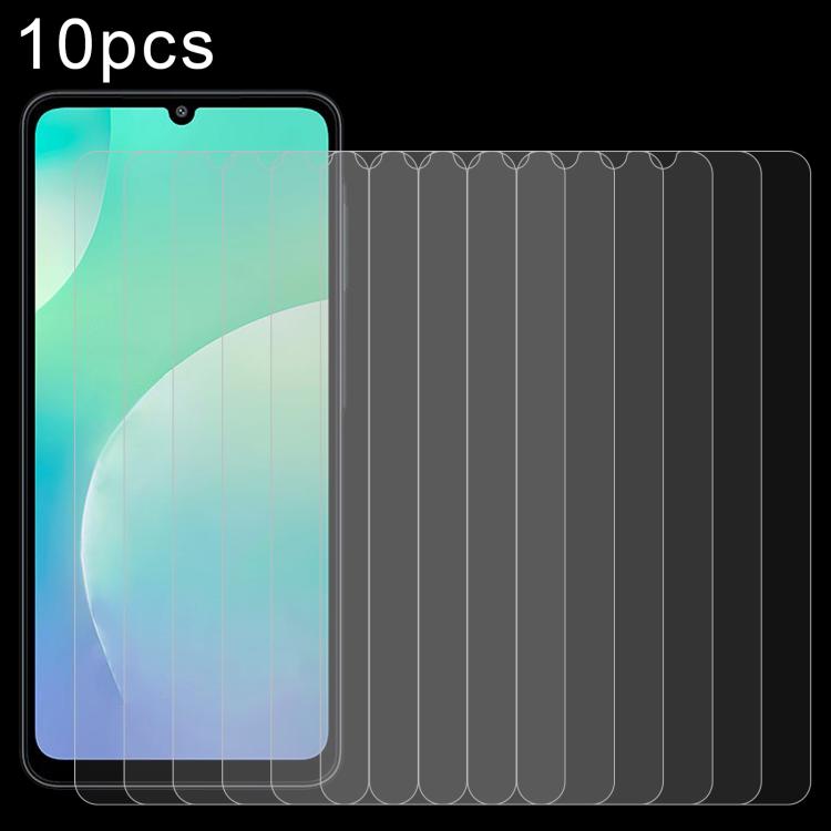 10pcs 0.26mm 9H 2.5D Tempered Glass Film, For Galaxy A08 4G, For Galaxy A08 5G, For Galaxy A18 4G, For Galaxy A18 5G, For Galaxy M47 5G, For Galaxy Buddy5 5G, For Galaxy F07e 4G, For Samsung Galaxy M17e 5G, For Samsung Galaxy F07 4G                    ...
