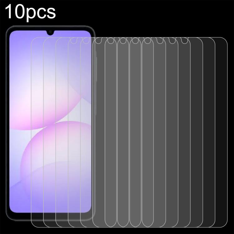 10pcs 0.26mm 9H 2.5D Tempered Glass Film, For Galaxy A08 4G, For Galaxy A08 5G, For Galaxy A18 4G, For Galaxy A18 5G, For Galaxy M47 5G, For Galaxy Buddy5 5G, For Galaxy F07e 4G, For Samsung Galaxy M17e 5G, For Samsung Galaxy F07 4G                    ...