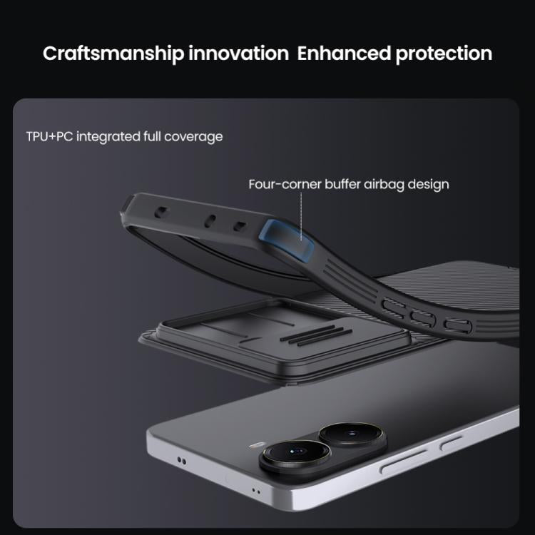 NILLKIN CamShield Pro PC Phone Case, For Xiaomi Poco X7 Pro, For Xiaomi 14T Pro, For Xiaomi 14T