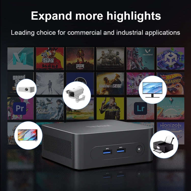 Ninkear N10 Windows 11 Bluetooth 4.2 Mini PC, 16GB+512GB, Intel Processor N100 Alder Lake-N