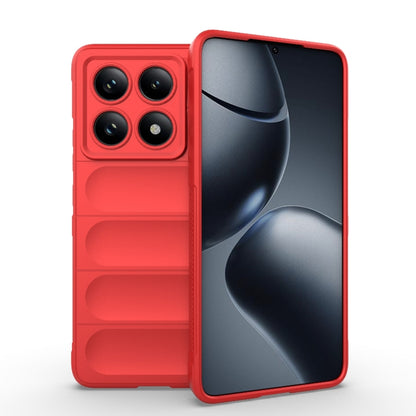 Magic Shield TPU + Flannel Phone Case, For Xiaomi 15 5G, For Xiaomi 14T Pro 5G Global, For Xiaomi 14T 5G Global