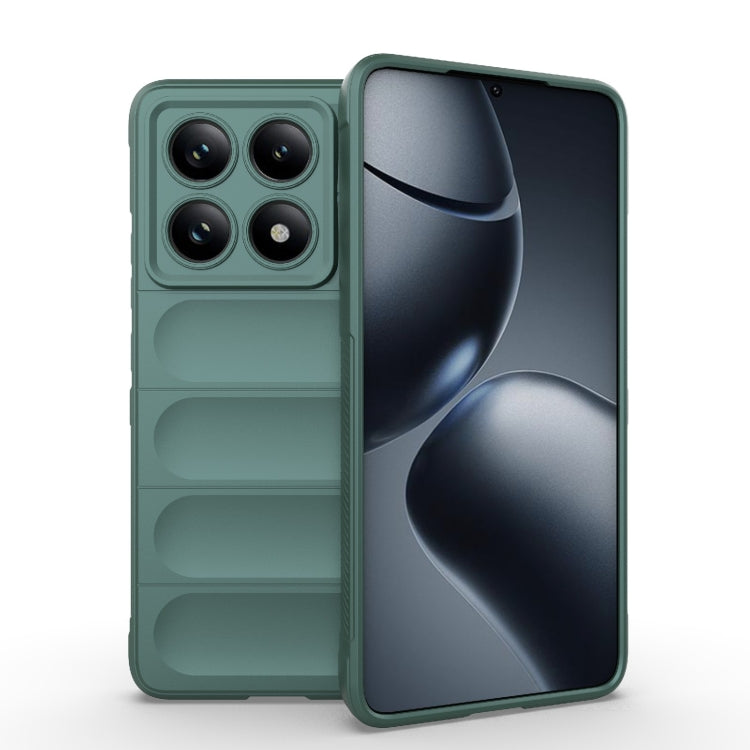 Magic Shield TPU + Flannel Phone Case, For Xiaomi 15 5G, For Xiaomi 14T Pro 5G Global, For Xiaomi 14T 5G Global
