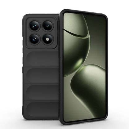Magic Shield TPU + Flannel Phone Case, For Xiaomi 15 5G, For Xiaomi 14T Pro 5G Global, For Xiaomi 14T 5G Global