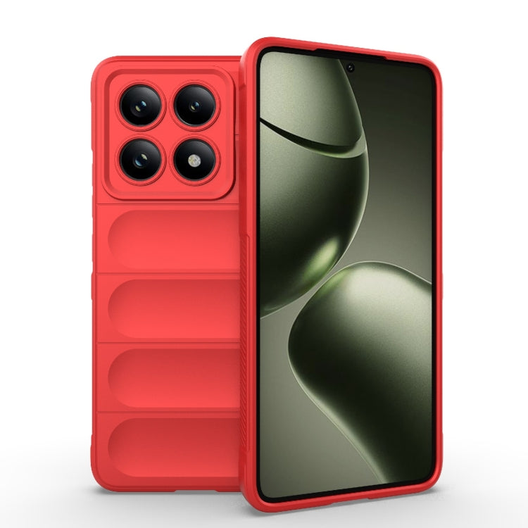 Magic Shield TPU + Flannel Phone Case, For Xiaomi 15 5G, For Xiaomi 14T Pro 5G Global, For Xiaomi 14T 5G Global