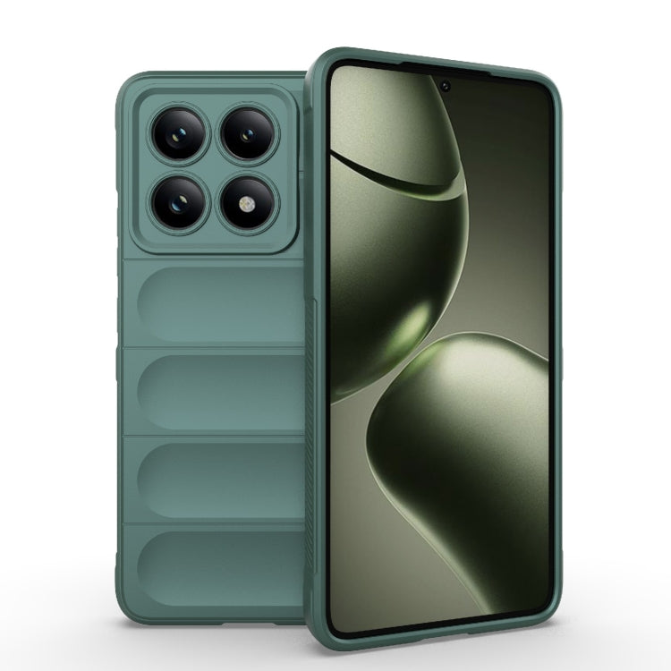 Magic Shield TPU + Flannel Phone Case, For Xiaomi 15 5G, For Xiaomi 14T Pro 5G Global, For Xiaomi 14T 5G Global