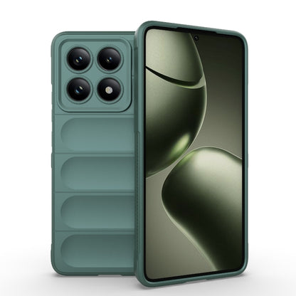 Magic Shield TPU + Flannel Phone Case, For Xiaomi 15 5G, For Xiaomi 14T Pro 5G Global, For Xiaomi 14T 5G Global