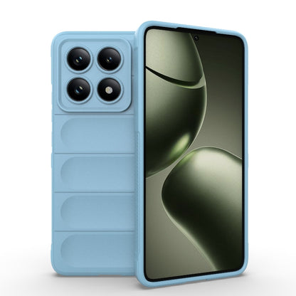 Magic Shield TPU + Flannel Phone Case, For Xiaomi 15 5G, For Xiaomi 14T Pro 5G Global, For Xiaomi 14T 5G Global