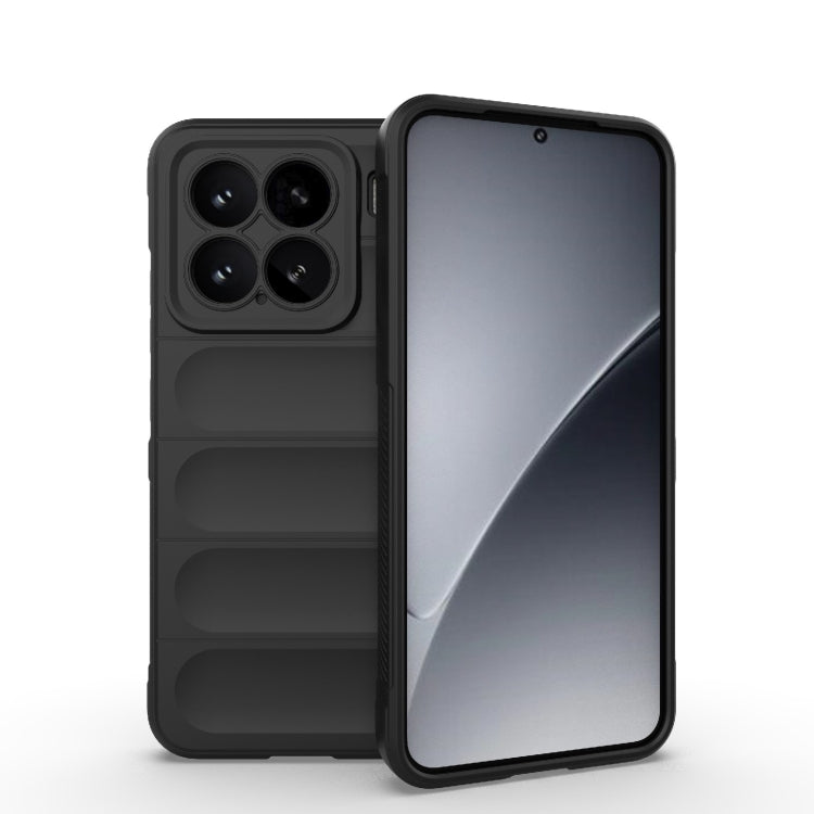 Magic Shield TPU + Flannel Phone Case, For Xiaomi 15 5G, For Xiaomi 14T Pro 5G Global, For Xiaomi 14T 5G Global
