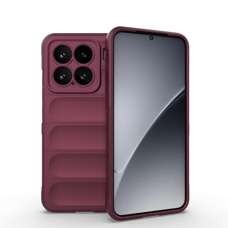 Magic Shield TPU + Flannel Phone Case, For Xiaomi 15 5G, For Xiaomi 14T Pro 5G Global, For Xiaomi 14T 5G Global