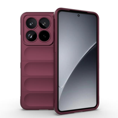 Magic Shield TPU + Flannel Phone Case, For Xiaomi 15T 5G Global, For Xiaomi Poco M7 Pro 5G, For Xiaomi 15 Pro 5G, For Xiaomi 15 5G, For Xiaomi 14T Pro 5G Global, For Xiaomi 14T 5G Global