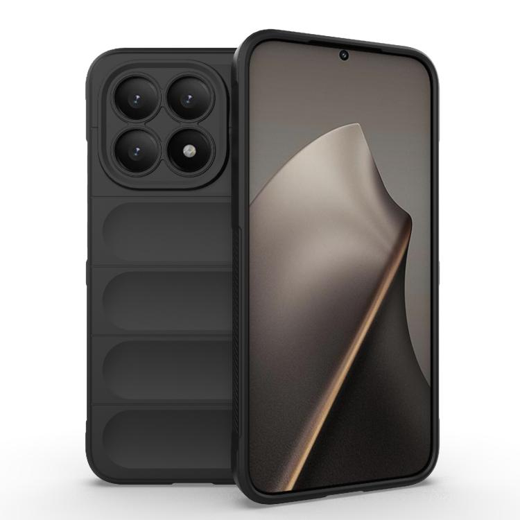Magic Shield TPU + Flannel Phone Case, For Xiaomi 15T 5G Global, For Xiaomi Poco M7 Pro 5G, For Xiaomi 15 Pro 5G, For Xiaomi 15 5G, For Xiaomi 14T Pro 5G Global, For Xiaomi 14T 5G Global