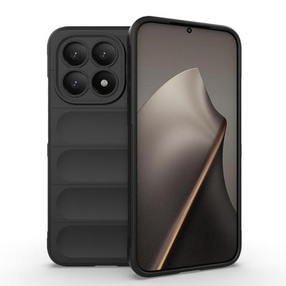 Magic Shield TPU + Flannel Phone Case, For Xiaomi 15T 5G Global, For Xiaomi Poco M7 Pro 5G, For Xiaomi 15 Pro 5G, For Xiaomi 15 5G, For Xiaomi 14T Pro 5G Global, For Xiaomi 14T 5G Global