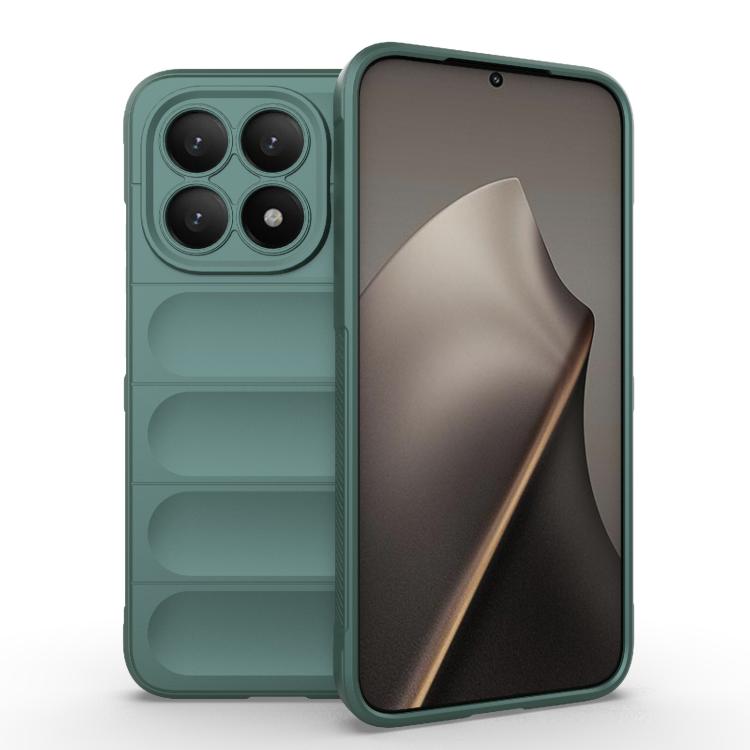 Magic Shield TPU + Flannel Phone Case, For Xiaomi 15T 5G Global, For Xiaomi Poco M7 Pro 5G, For Xiaomi 15 Pro 5G, For Xiaomi 15 5G, For Xiaomi 14T Pro 5G Global, For Xiaomi 14T 5G Global