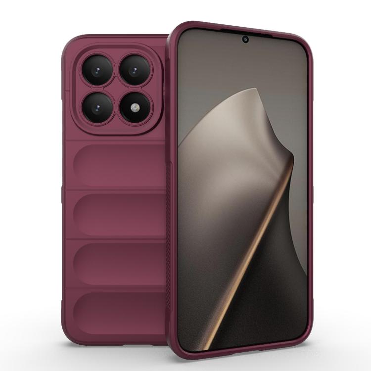 Magic Shield TPU + Flannel Phone Case, For Xiaomi 15T 5G Global, For Xiaomi Poco M7 Pro 5G, For Xiaomi 15 Pro 5G, For Xiaomi 15 5G, For Xiaomi 14T Pro 5G Global, For Xiaomi 14T 5G Global
