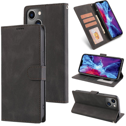 Fantasy Skin-feel Calfskin Texture Leather Phone Case