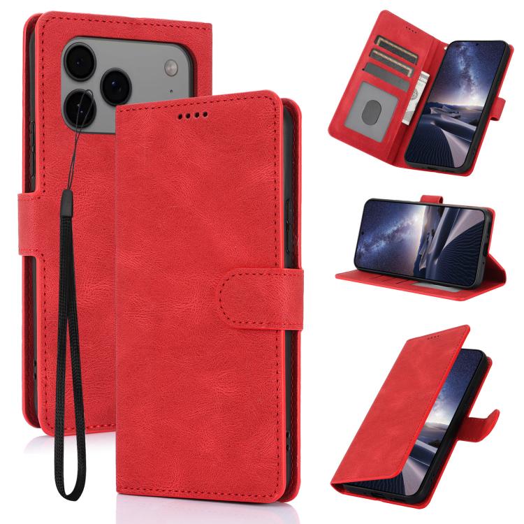 Fantasy Skin-feel Calfskin Texture Leather Phone Case, For iPhone 18 Pro / 17 Pro, For iPhone 18 Pro Max / 17 Pro Max, For iPhone 17, For iPhone 17 Air, For iPhone SE 2024, For iPhone 16 Pro Max, For iPhone 16 Pro, For iPhone 16 Plus, For iPhone 16    ...