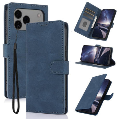 Fantasy Skin-feel Calfskin Texture Leather Phone Case, For iPhone 18 Pro / 17 Pro, For iPhone 18 Pro Max / 17 Pro Max, For iPhone 17, For iPhone 17 Air, For iPhone SE 2024, For iPhone 16 Pro Max, For iPhone 16 Pro, For iPhone 16 Plus, For iPhone 16    ...