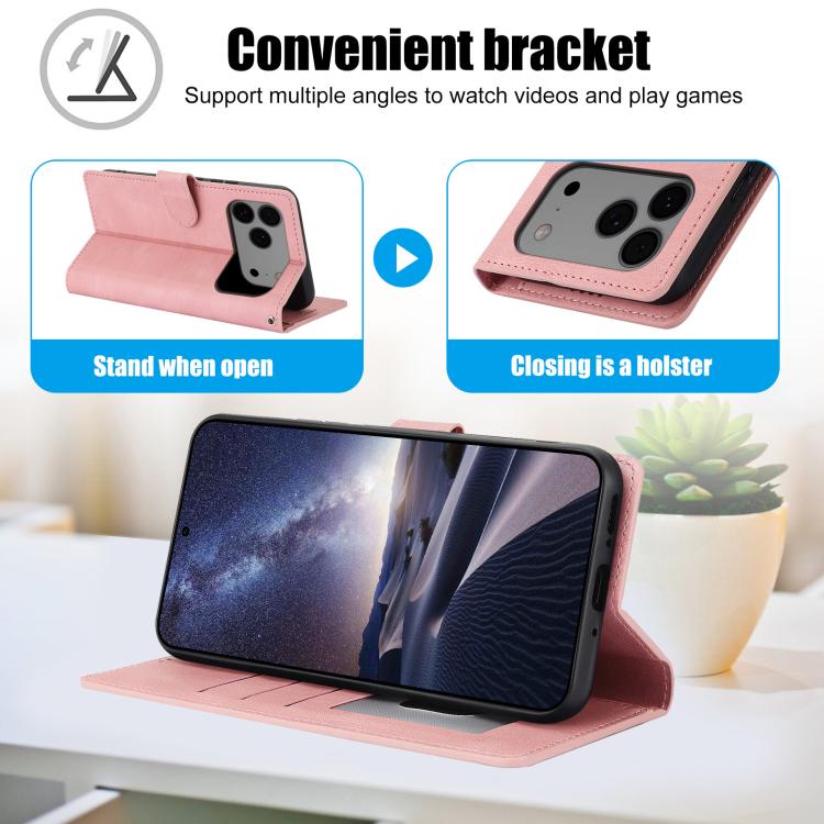 Fantasy Skin-feel Calfskin Texture Leather Phone Case, For iPhone 18 Pro / 17 Pro, For iPhone 18 Pro Max / 17 Pro Max, For iPhone 17, For iPhone 17 Air, For iPhone SE 2024, For iPhone 16 Pro Max, For iPhone 16 Pro, For iPhone 16 Plus, For iPhone 16    ...