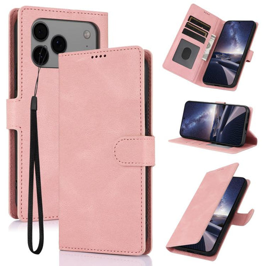 Fantasy Skin-feel Calfskin Texture Leather Phone Case, For iPhone 18 Pro / 17 Pro, For iPhone 18 Pro Max / 17 Pro Max, For iPhone 17, For iPhone 17 Air, For iPhone SE 2024, For iPhone 16 Pro Max, For iPhone 16 Pro, For iPhone 16 Plus, For iPhone 16    ...