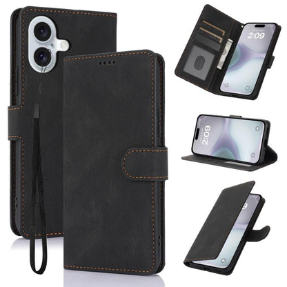 Fantasy Skin-feel Calfskin Texture Leather Phone Case, For iPhone 18 Pro / 17 Pro, For iPhone 18 Pro Max / 17 Pro Max, For iPhone 17, For iPhone 17 Air, For iPhone SE 2024, For iPhone 16 Pro Max, For iPhone 16 Pro, For iPhone 16 Plus, For iPhone 16    ...