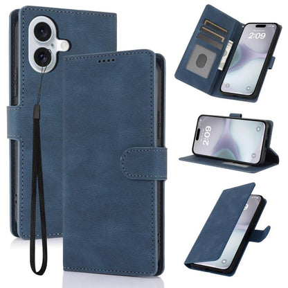 Fantasy Skin-feel Calfskin Texture Leather Phone Case, For iPhone 18 Pro / 17 Pro, For iPhone 18 Pro Max / 17 Pro Max, For iPhone 17, For iPhone 17 Air, For iPhone SE 2024, For iPhone 16 Pro Max, For iPhone 16 Pro, For iPhone 16 Plus, For iPhone 16    ...