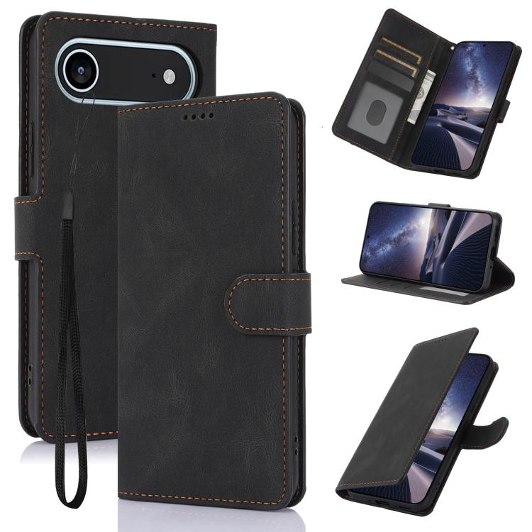 Fantasy Skin-feel Calfskin Texture Leather Phone Case, For iPhone 18 Pro / 17 Pro, For iPhone 18 Pro Max / 17 Pro Max, For iPhone 17, For iPhone 17 Air, For iPhone SE 2024, For iPhone 16 Pro Max, For iPhone 16 Pro, For iPhone 16 Plus, For iPhone 16    ...