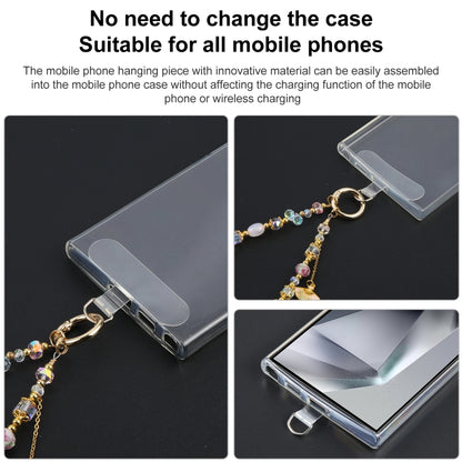 Mobile Phone Anti-lost Hand-fan Bead Chain Short Lanyard