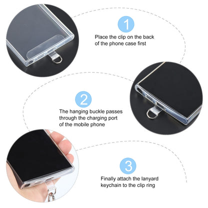 Mobile Phone Anti-lost Hand-fan Bead Chain Short Lanyard