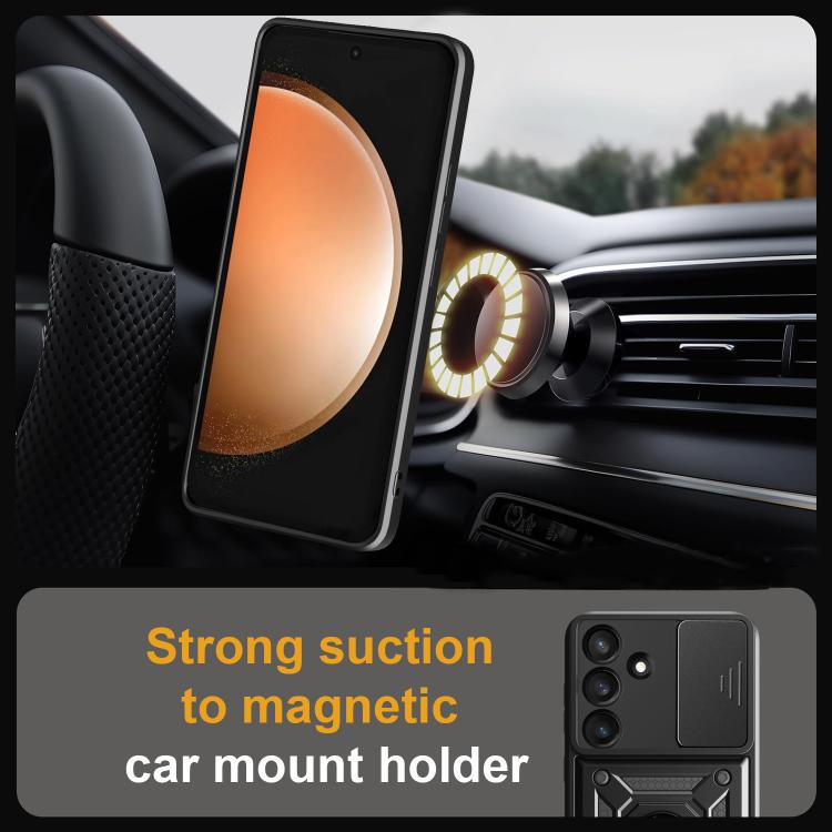 Sliding Camera Cover Design TPU+PC Phone Case, For Galaxy S26 FE / S25 FE 5G, For Samsung Galaxy S26+ 5G, For Samsung Galaxy S26 Ultra 5G, For Samsung Galaxy S26 5G, For Samsung Galaxy S25 Edge 5G, For Samsung Galaxy S25 5G, For Samsung Galaxy S25+ 5G ...
