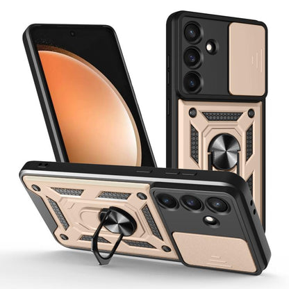 Sliding Camera Cover Design TPU+PC Phone Case, For Galaxy S26 FE / S25 FE 5G, For Samsung Galaxy S26+ 5G, For Samsung Galaxy S26 Ultra 5G, For Samsung Galaxy S26 5G, For Samsung Galaxy S25 Edge 5G, For Samsung Galaxy S25 5G, For Samsung Galaxy S25+ 5G ...